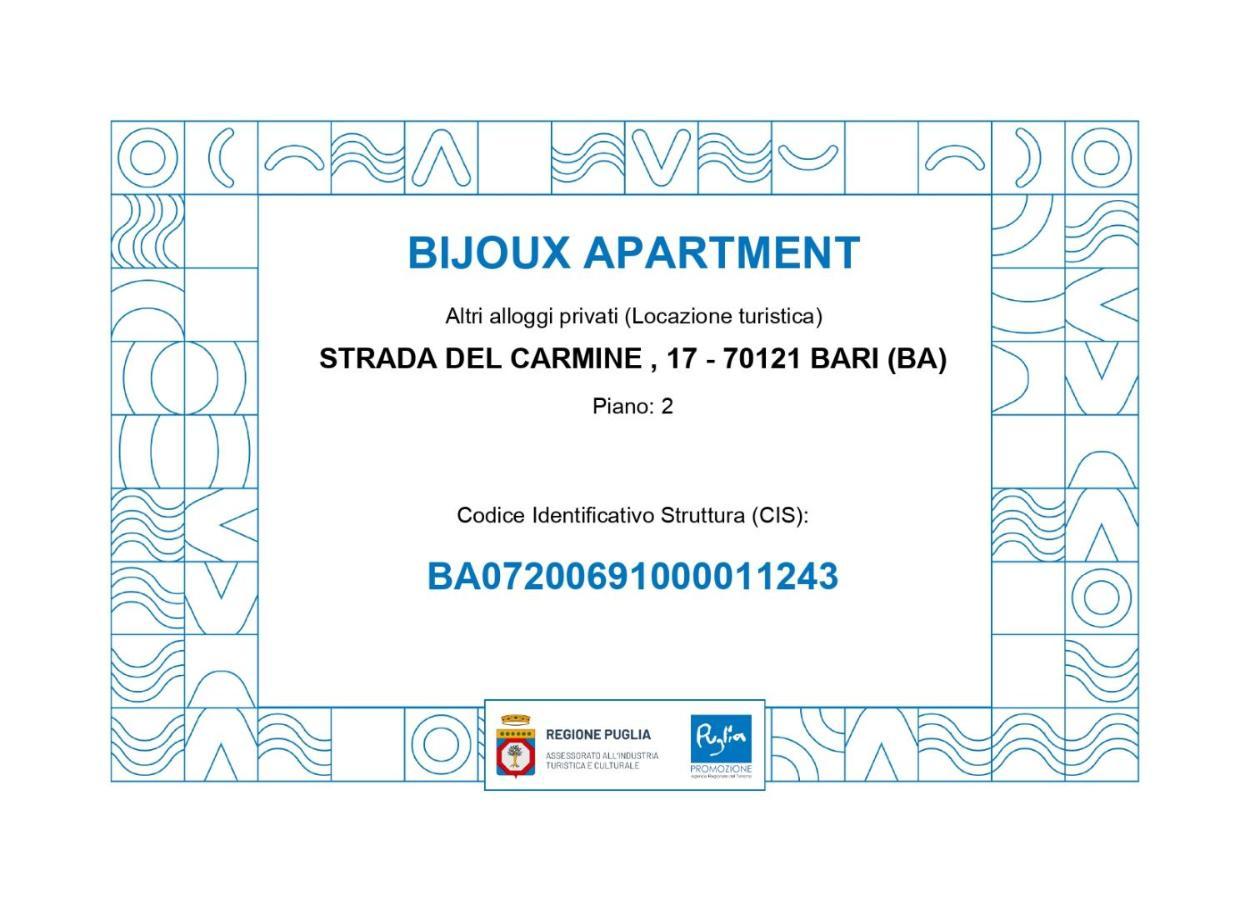 Bijoux Luxury Apartment In Old Town Bari Exteriér fotografie